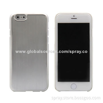 Luxury Brushed Aluminum Cases for iPhone, Various Colors Available